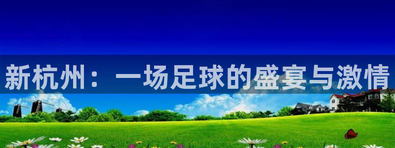 vsport体育平台：新杭州：一场足球的盛宴与激情